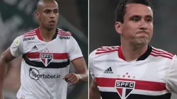 Fotos: Rubens Chiri / saopaulofc.net / Divulgação - Bruno Alves e Pablo: futuros indefinidos no Tricolor