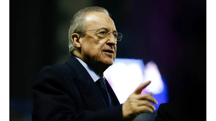 Foto: Eric Alonso/Getty Images | Florentino Pérez acena possibilidade de contratar joia do sub-20 do Athletico-PR