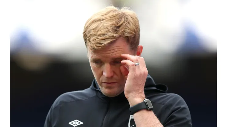 Eddie Howe durante jogo com o Bournemouth (Getty Images)