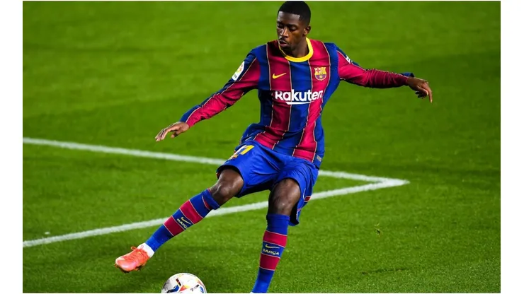 Dembelé, jogador do Barcelona