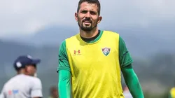 FOTO: LUCAS MERÇON / FLUMINENSE F.C. / DIVULGAÇÃO - Marcos Felipe: de volta aos treinos do Fluminense