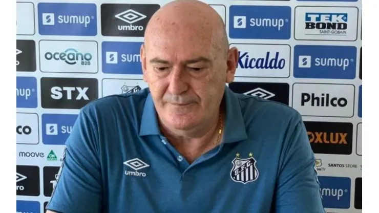 Foto: Site Oficial Santos FC/Divulgação - Rueda, presidente do Peixe