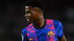 Ansu Fati fez o gol da vitória do Barcelona (Foto: Getty Images)