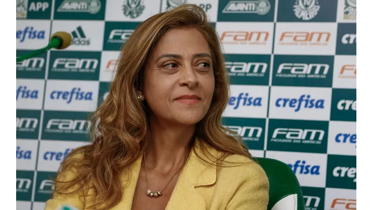Leila Pereira, presidente do Palmeiras (Foto: Marcello Zambrana/AGIF)