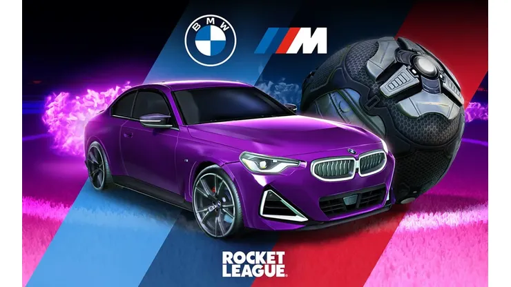 BMW faz parceria com Rocket League para ter carro especial no jogo