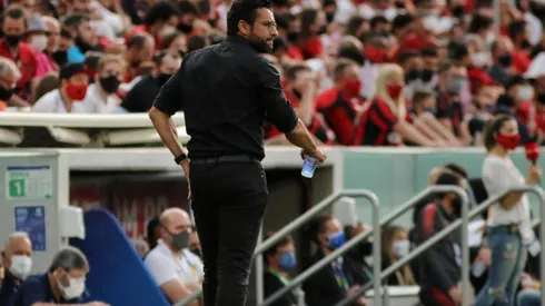 Foto: Joao Vitor Rezende Borba/AGIF - Valentim exaltou a equipe após mudança de postura na segunda etapa