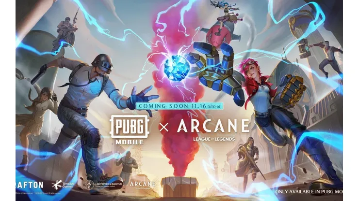 PUBG Mobile anuncia evento em colaboração com Arcane da Riot Games