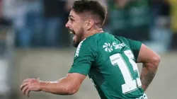 Rafael Gava celebra o gol marcado contra o RB Bragantino (Foto: Gil Gomes/AGIF)