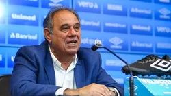 Foto: Lucas Uebel/Grêmio/Divulgação - Dênis Abrahão: dirigente do Grêmio revelou papo com Leonardo Gaciba