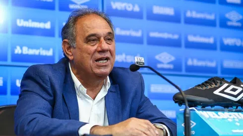 Foto: Lucas Uebel/Grêmio/Divulgação - Dênis Abrahão: dirigente do Grêmio revelou papo com Leonardo Gaciba