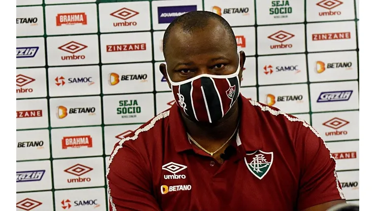 Marcão admitiu falta de efetividade do Fluminense contra o Ceará (FOTO: MAILSON SANTANA/FLUMINENSE FC)