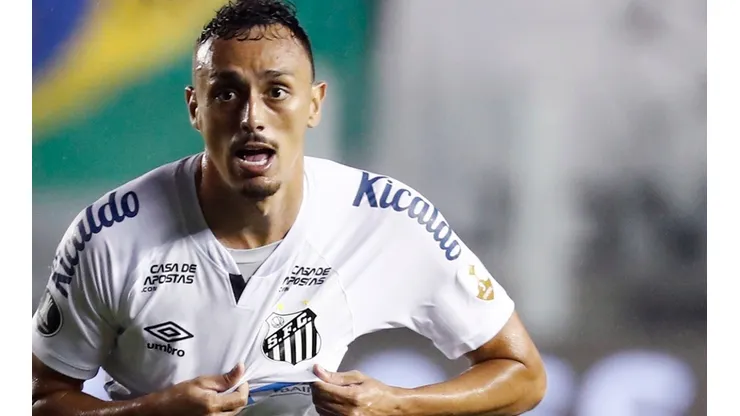 Diego Pituca é querido pela torcida do Santos