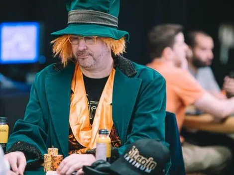 Phil Hellmuth e Mike Matusow aproveitaram o Halloween do poker com fantasias inspiradas em “Alice no País das Maravilhas”