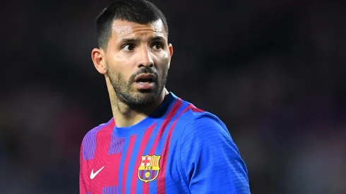 Agüero, do Barcelona (Foto: Getty Images)