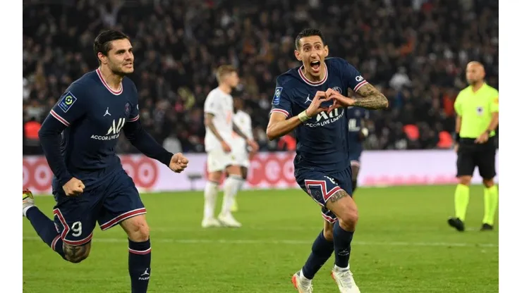 PSG vence o Lille de virada no Campeonato Francês com gols de Marquinhos e Di María. (Foto: Getty Images)