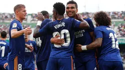 Vini Jr. marcou os dois gols do Real Madrid na partida | Crédito: Divulgação Real Madrid