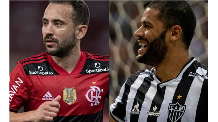 Flamengo x Atlético-MG: data, hora e canal para assistir esse duelo do Campeonato Brasileiro. (Foto: Jorge Rodrigues/ Alessandra Torres/AGIF)
