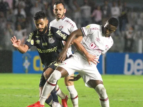 Santos vence o Fluminense e sai da zona do rebaixamento do Brasileirão