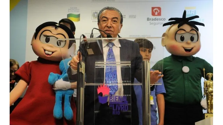 Corinthians parabeniza Mauricio de Sousa pelo aniversário. (Foto: Reprodução)