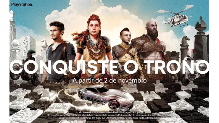 PlayStation anuncia "Conquiste o Trono" com recompensas para a comunidade