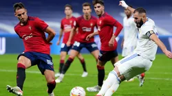 Real Madrid e Osasuna ficaram no 0 a 0 no Santiago Bernabéu (Foto: Getty Images)