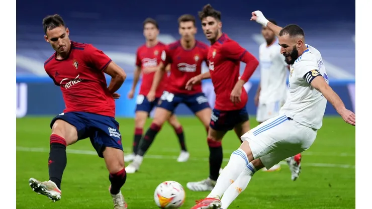 Real Madrid e Osasuna ficaram no 0 a 0 no Santiago Bernabéu (Foto: Getty Images)