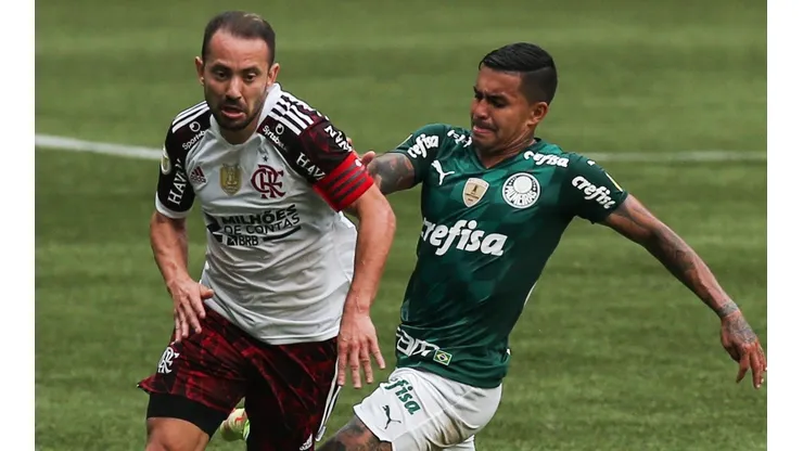 Flamengo e Palmeiras estarão frente a frente em 27 de novembro, em Montevidéu (Foto: Getty Images)