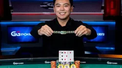 Tommy Le ganhou o segundo bracelete dele na WSOP (Foto: Melissa Haereiti/PokerNews)