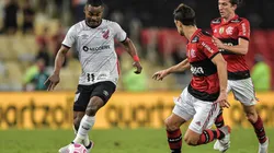 Athletico venceu o Flamengo pela primeira vez na Copa do Brasil (Foto: Thiago Ribeiro/AGIF)