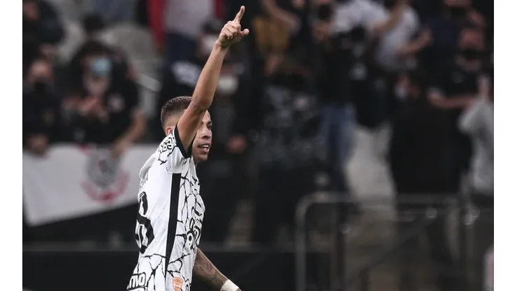 Gabriel Pereira, atacante do Corinthians (Foto: Ettore Chiereguini/AGIF)