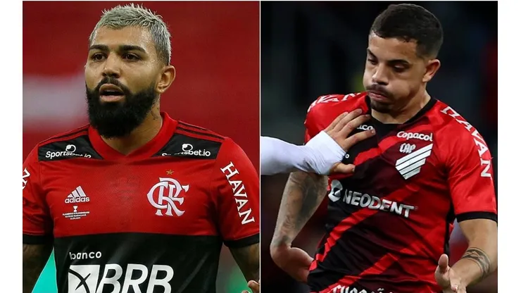 Flamengo e Athletico se enfrentam nesta quarta-feira (Foto: Getty Images)
