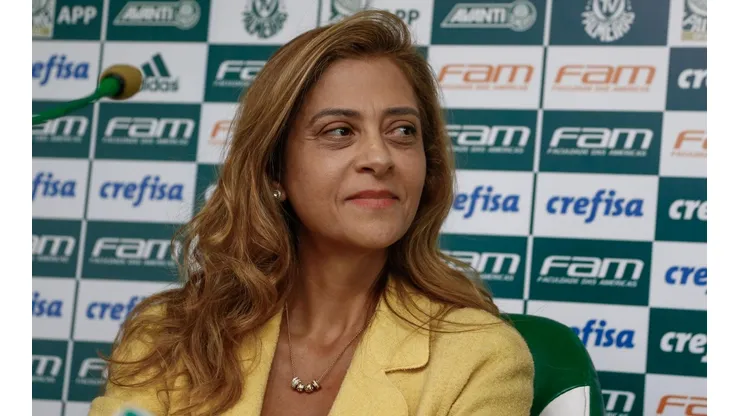 Leila passará a ser presidente do Palmeiras em dezembro (Foto: Marcello Zambrana/AGIF)