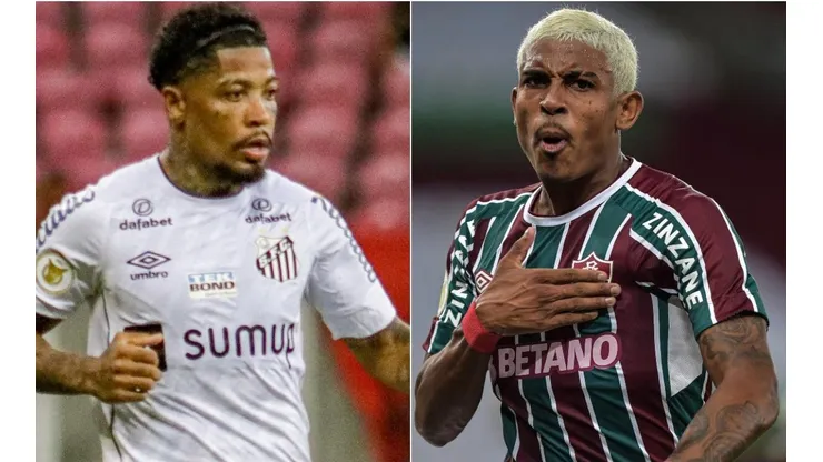 Santos x Fluminense: como assistir AO VIVO esse duelo do Campeonato Brasileiro. (Foto: Thiago Ribeiro/Rafael Vieira/AGIF)