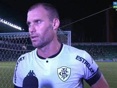 Carli dá eco a reclamação da torcida botafoguense