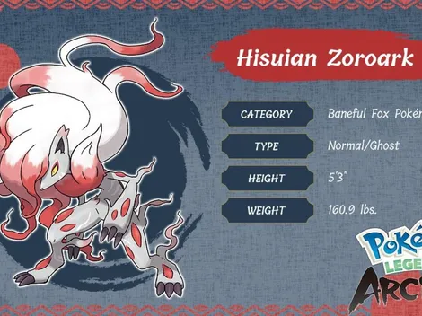 Zorua e Zoroark recebem mais detalhes em trailer de Pokémon Legends: Arceus