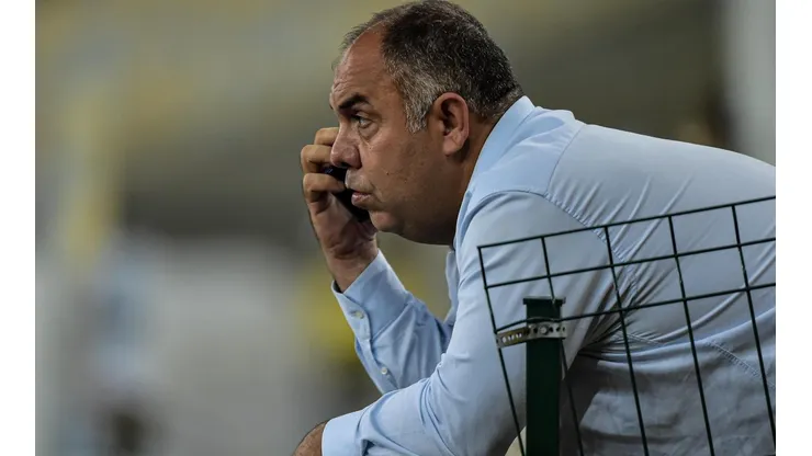 Marcos Braz que compreender protocolos adotadas pelo equipe no caso de Pedro | Crédito: Thiago Ribeiro/AGIF
