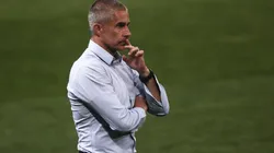 Pressionado no cargo como treinador do Corinthians, Sylvinho defende o seu trabalho: "Sabemos exatamente o que nós estamos fazendo". (Foto: Ettore Chiereguini/AGIF)