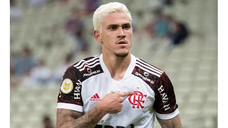 Pedro poderá retornar a tempo de disputar a final da Libertadores | Crédito: Kely Pereira/AGIF