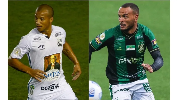 Santos e América-MG se enfrentam neste sábado (Foto: Getty Images)
