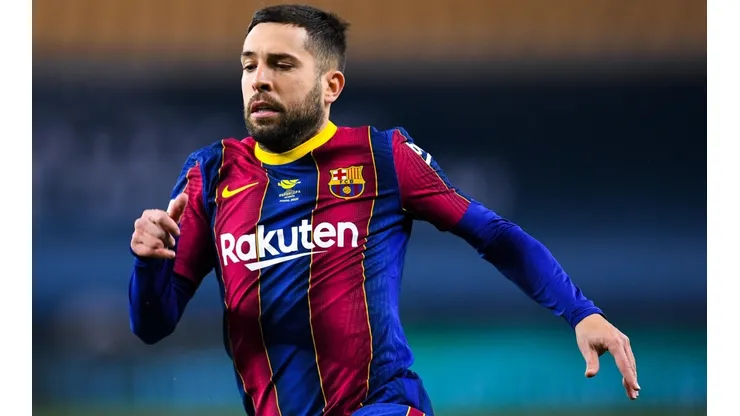 Jordi Alba, lateral-esquerdo do Barcelona (Foto: Getty Images)