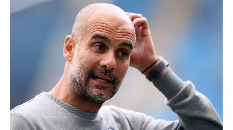 Pep Guardiola, treinador do Manchester City (Foto: Getty Images)