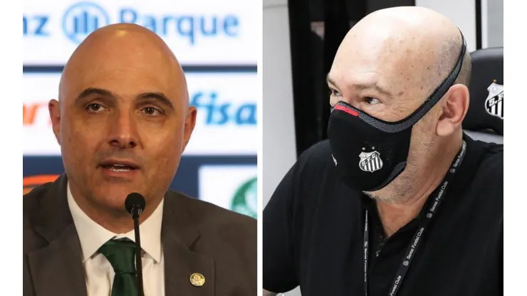 Fotos: Cesar Greco/Palmeiras e Pedro Ernesto Guerra Azevedo/Santos FC
