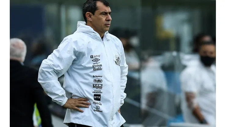 Fábio Carille sob o comando do Santos