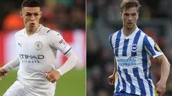 City de Phil Foden viaja até o sul da Inglaterra para enfrentar o Brighton & Hove Albion (Getty Images)