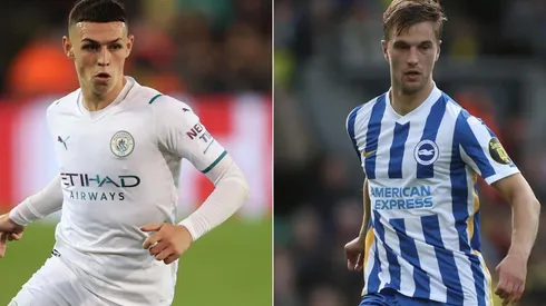 City de Phil Foden viaja até o sul da Inglaterra para enfrentar o Brighton & Hove Albion (Getty Images)