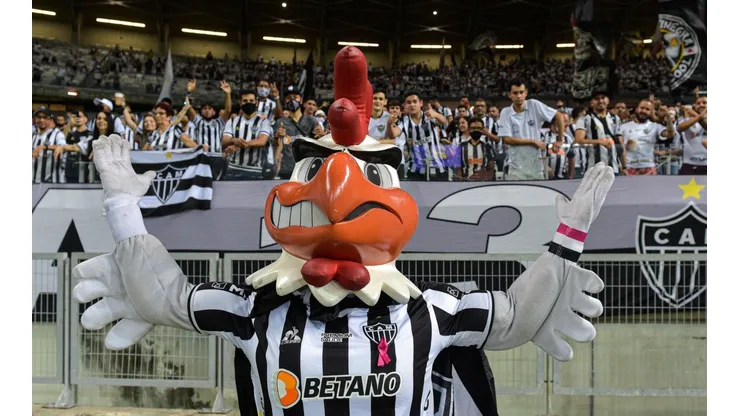 Torcida do Atlético-MG nas arquibancadas do Mineirão (Foto: Getty Images)