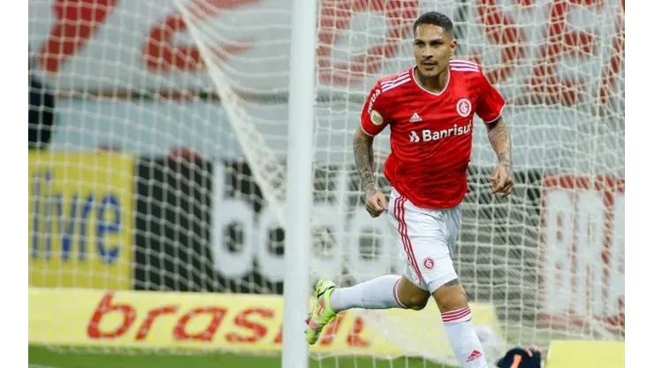 Paolo Guerrero marcou apenas dois gols pelo Internacional em 2021