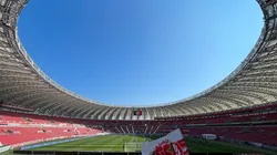 Internacional leva gol nos acréscimos do RB Bragantino no Beira-Rio e fica somente no empate. (Foto: Maxi Franzoi/AGIF)