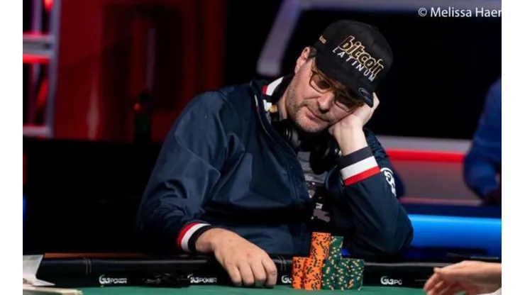Phil Hellmuth parou no heads-up do Evento #36 da WSOP (Foto: Melissa Haereiti/PokerNews)