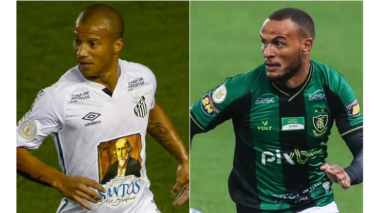 Santos e América-MG se enfrentam neste sábado (Foto: Getty Images)